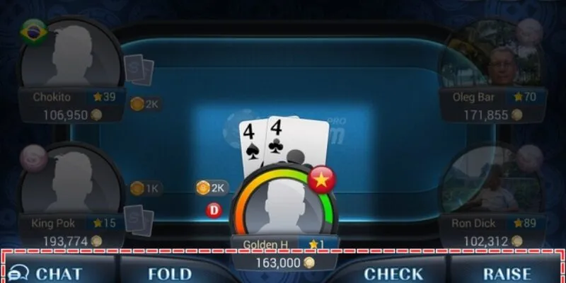 Trình tự các bước chơi