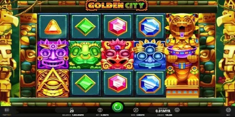 Hướng dẫn cách chơi nổ hũ Golden City chi tiết cho bet thủ