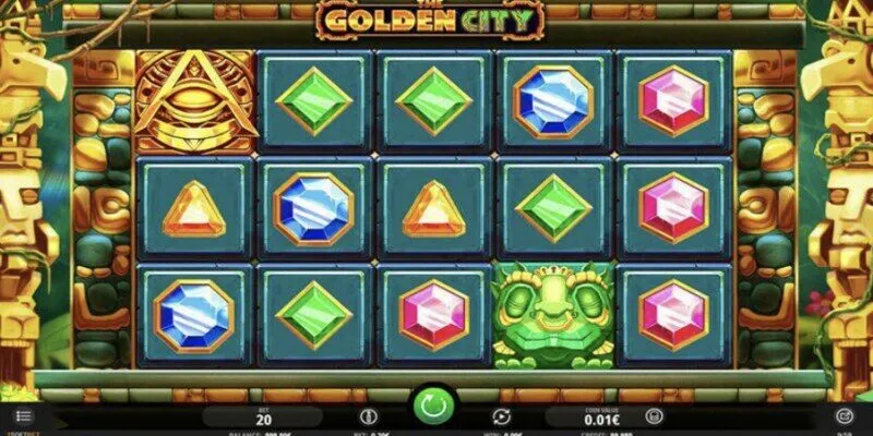Tính năng đường mòn ăn thưởng hấp dẫn tại Golden City Slot