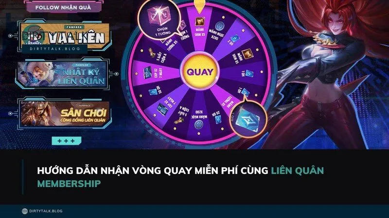 Cách đăng ký liên quân membership cho hội viên mới