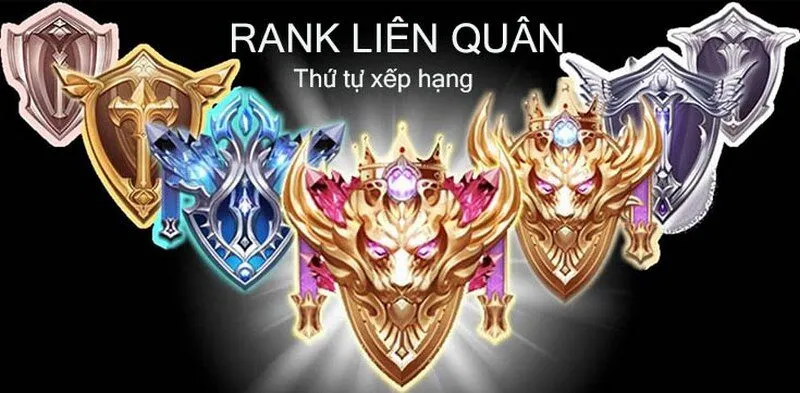 Rank liên quân là thứ hạng trên bảng xếp hạng theo các mùa